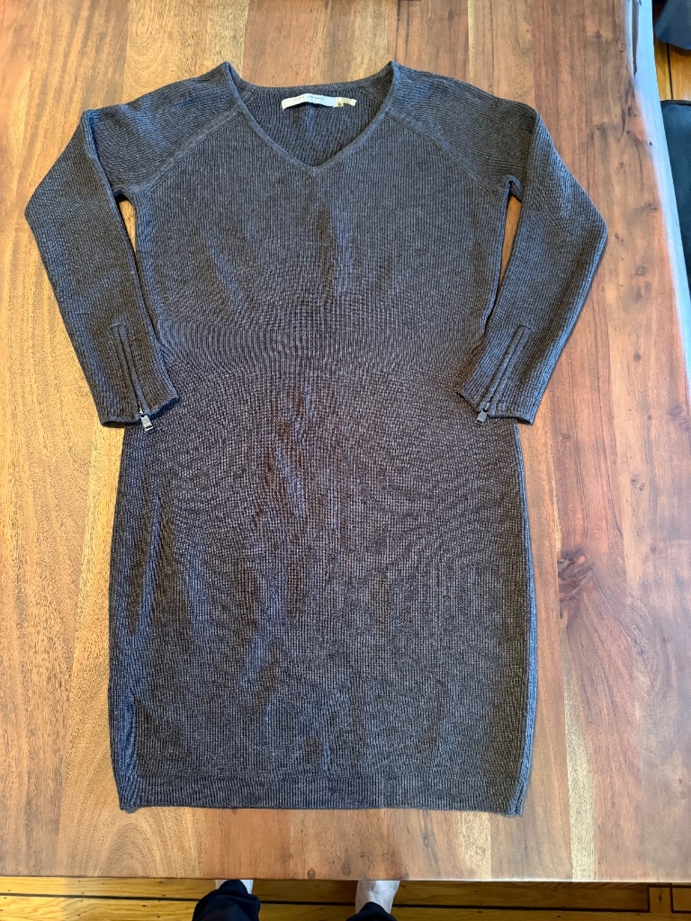 Marc New York (Andrew Marc), M, sweater dress, dark grey
